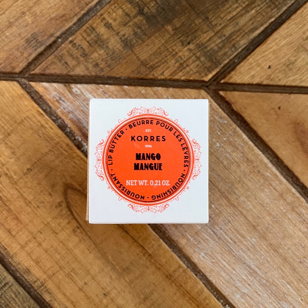 Korres Lip Butter Pot- Mango
